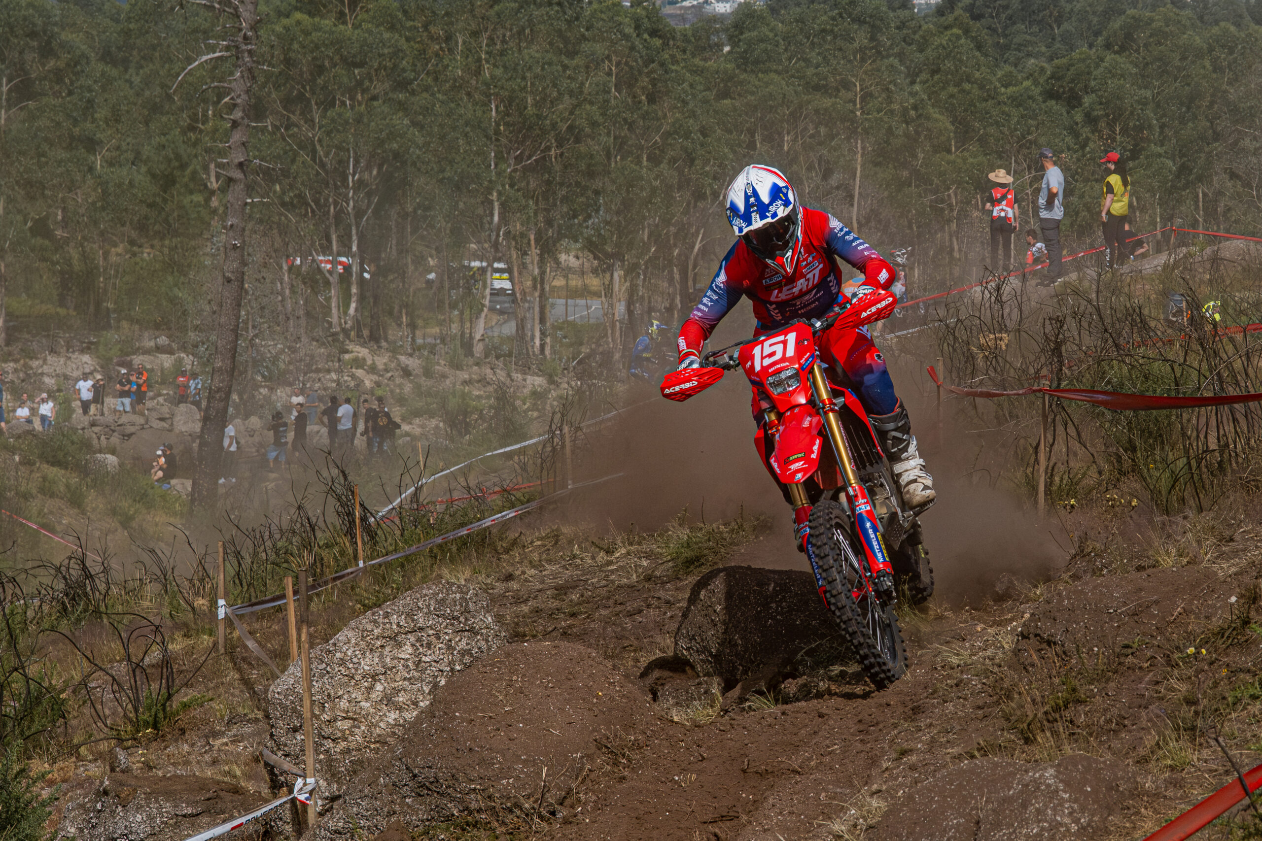 The EnduroGP stayed in Fafe for another demanding weekend. Browse the top photos from Round 5 as Honda RedMoto riders took on dust, rocks and heat