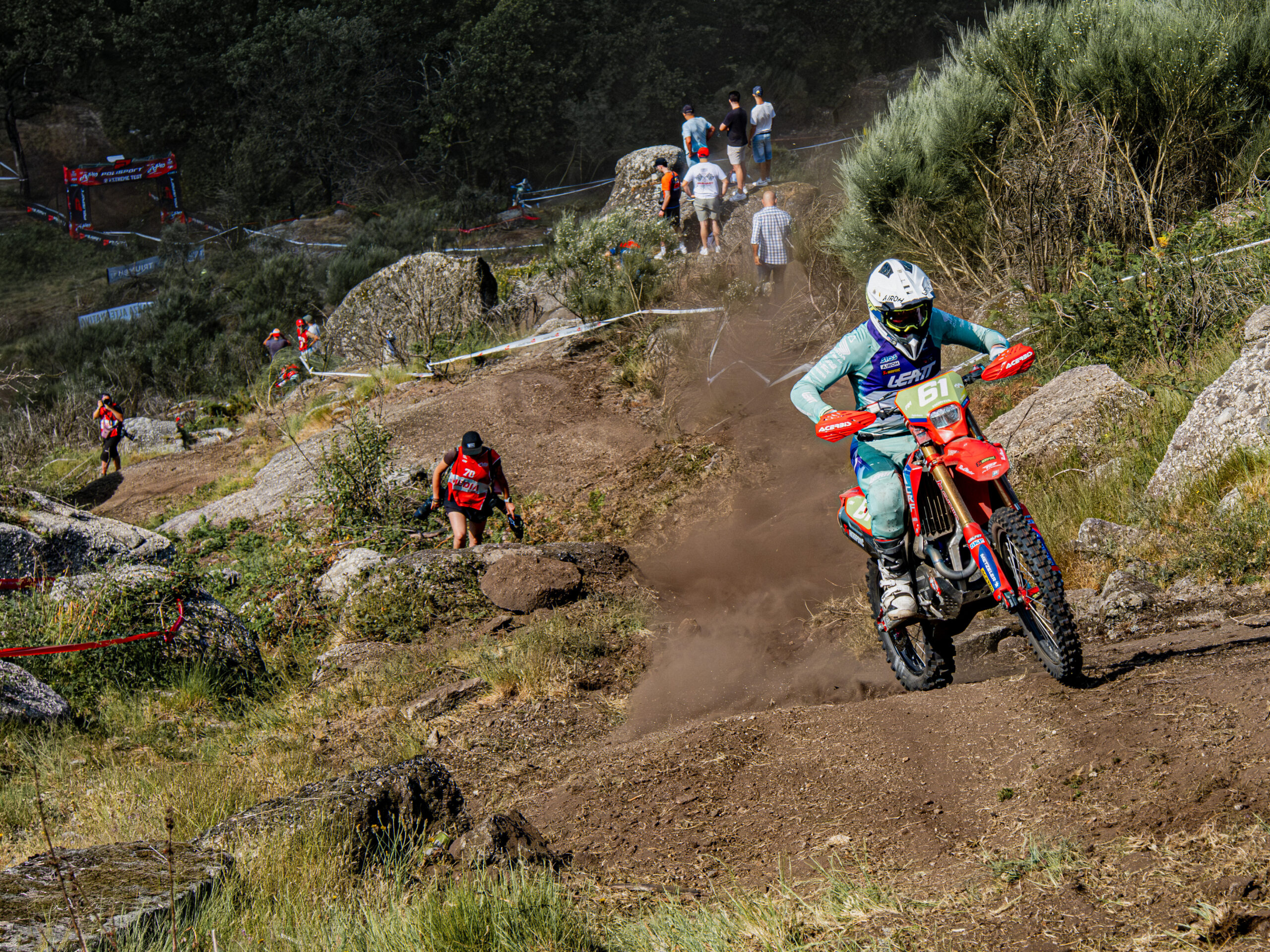 A hard-fought weekend in Fafe for the team as Max Ahlin closes in on the E2 podium and Valentino Corsi secures a strong third place in J1 at EnduroGP Portugal