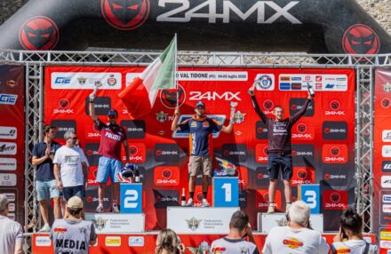Round 4 Assoluti d'Italia in Pianello Val Tidone: Bernardini returns to racing, both he and Oldrati reach the podium. Ahlin and Corsi impress. Discover the gallery