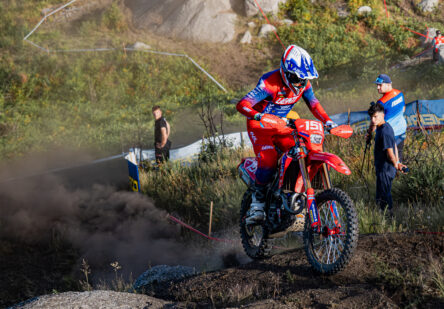 Max Ahlin and Valentino Corsi secured valuable results at EnduroGP Round 5 in Fafe, boosting their championship campaigns ahead of the season’s second half