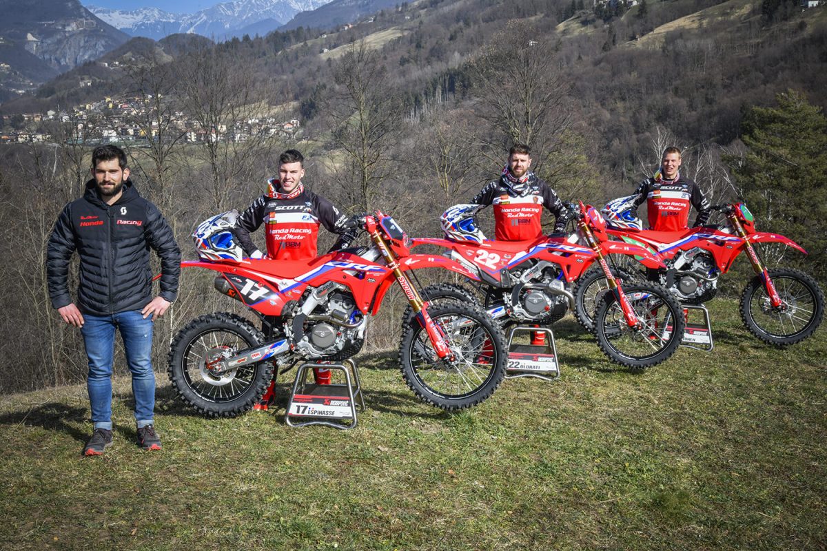 Presentazione Team Honda RedMoto Racing World Enduro Team