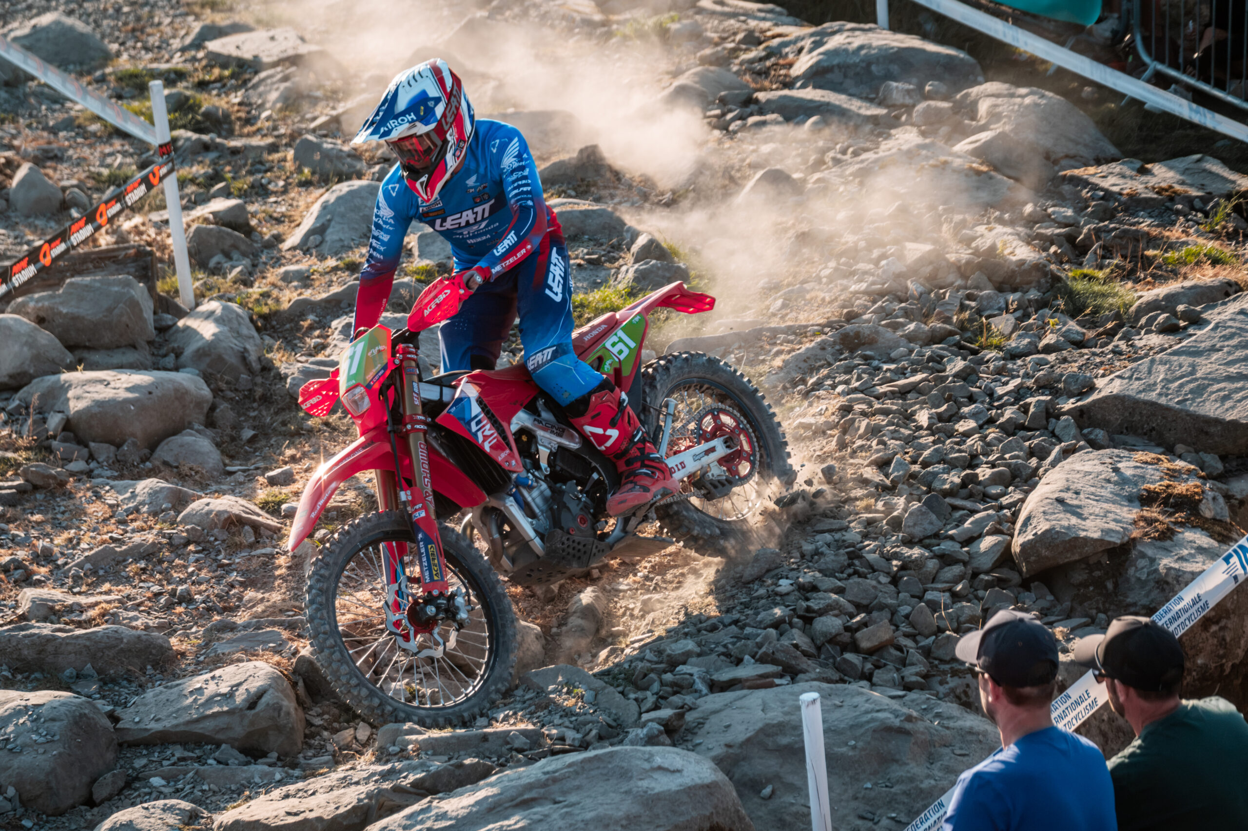 Discover the best moments from the final EnduroGP round in Rhayader, Wales, featuring Honda RedMoto riders in action: Max Ahlin, Samuele Bernardini and Valentino Corsi