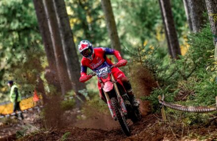 Discover the photo gallery of the EnduroGP Germany 2025 in Vila de Rei with the Honda RedMoto Racing World Enduro Team in action. All the pictures from best actions