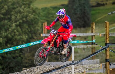 EnduroGP Wales 2025: Honda RedMoto Racing riders in action— Morettini, Bernardini, Blanjoue in action at the Welsh round. Watch the gallery
