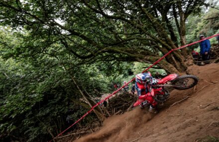EnduroGP Wales 2025: Honda RedMoto Racing riders in action— Morettini, Bernardini, Blanjoue in action at the Welsh round. Watch the gallery
