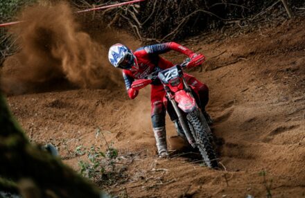 EnduroGP Wales 2025: Honda RedMoto Racing riders in action— Morettini, Bernardini, Blanjoue in action at the Welsh round. Watch the gallery