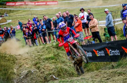 EnduroGP Wales 2025: Honda RedMoto Racing riders in action— Morettini, Bernardini, Blanjoue in action at the Welsh round. Watch the gallery
