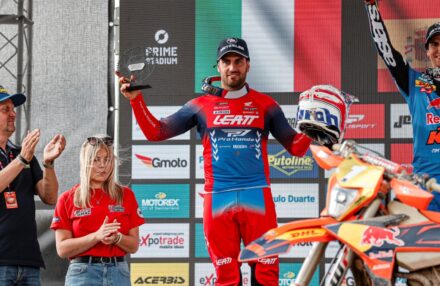 EnduroGP Wales 2025: Honda RedMoto Racing riders in action— Morettini, Bernardini, Blanjoue in action at the Welsh round. Watch the gallery