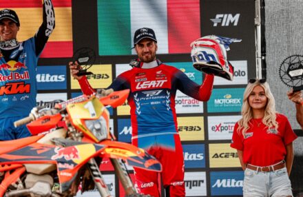 EnduroGP Wales 2025: Honda RedMoto Racing riders in action— Morettini, Bernardini, Blanjoue in action at the Welsh round. Watch the gallery