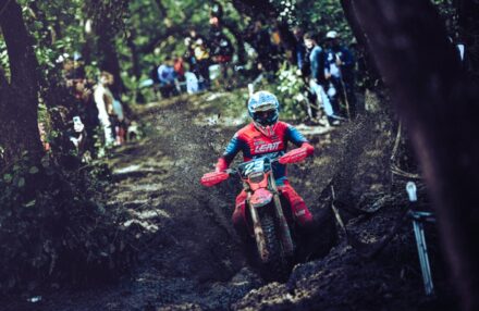 EnduroGP Wales 2025: Honda RedMoto Racing riders in action— Morettini, Bernardini, Blanjoue in action at the Welsh round. Watch the gallery