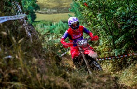 EnduroGP Wales 2025: Honda RedMoto Racing riders in action— Morettini, Bernardini, Blanjoue in action at the Welsh round. Watch the gallery