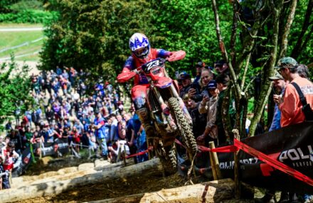 EnduroGP Wales 2025: Honda RedMoto Racing riders in action— Morettini, Bernardini, Blanjoue in action at the Welsh round. Watch the gallery