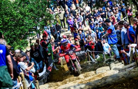 EnduroGP Wales 2025: Honda RedMoto Racing riders in action— Morettini, Bernardini, Blanjoue in action at the Welsh round. Watch the gallery