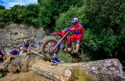 EnduroGP Wales 2025: Honda RedMoto Racing riders in action— Morettini, Bernardini, Blanjoue in action at the Welsh round. Watch the gallery