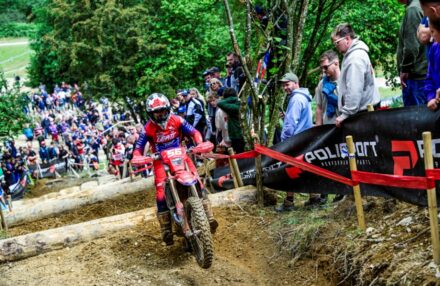 EnduroGP Wales 2025: Honda RedMoto Racing riders in action— Morettini, Bernardini, Blanjoue in action at the Welsh round. Watch the gallery