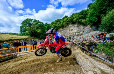 EnduroGP Wales 2025: Honda RedMoto Racing riders in action— Morettini, Bernardini, Blanjoue in action at the Welsh round. Watch the gallery