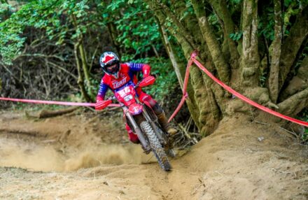 EnduroGP Wales 2025: Honda RedMoto Racing riders in action— Morettini, Bernardini, Blanjoue in action at the Welsh round. Watch the gallery