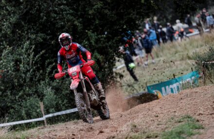 EnduroGP Wales 2025: Honda RedMoto Racing riders in action— Morettini, Bernardini, Blanjoue in action at the Welsh round. Watch the gallery