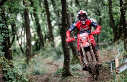 EnduroGP Wales 2025: Honda RedMoto Racing riders in action— Morettini, Bernardini, Blanjoue in action at the Welsh round. Watch the gallery