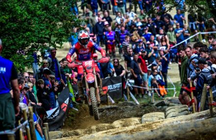 EnduroGP Wales 2025: Honda RedMoto Racing riders in action— Morettini, Bernardini, Blanjoue in action at the Welsh round. Watch the gallery