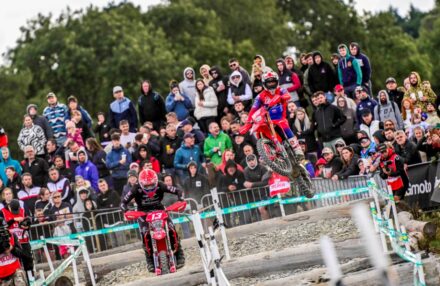 EnduroGP Wales 2025: Honda RedMoto Racing riders in action— Morettini, Bernardini, Blanjoue in action at the Welsh round. Watch the gallery