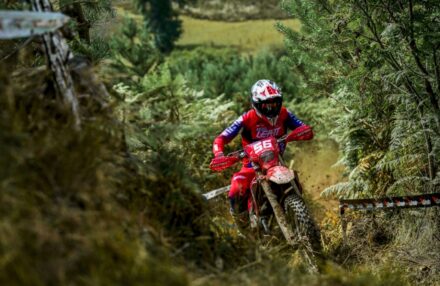 EnduroGP Wales 2025: Honda RedMoto Racing riders in action— Morettini, Bernardini, Blanjoue in action at the Welsh round. Watch the gallery