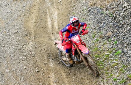 EnduroGP Wales 2025: Honda RedMoto Racing riders in action— Morettini, Bernardini, Blanjoue in action at the Welsh round. Watch the gallery