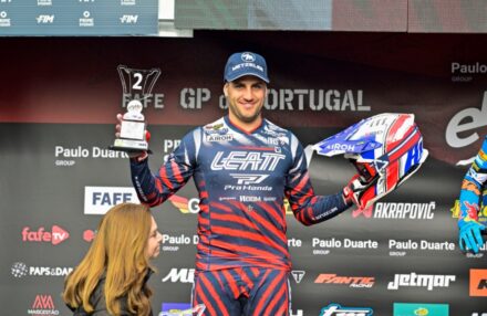 Strong start for Honda Racing RedMoto at EnduroGP Portugal: Holcombe and Bernardini shine, Morettini scores top 10 in his E2 debut.