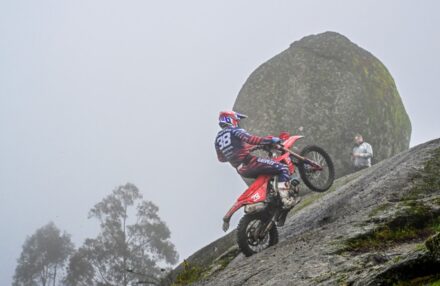 Strong start for Honda Racing RedMoto at EnduroGP Portugal: Holcombe and Bernardini shine, Morettini scores top 10 in his E2 debut.