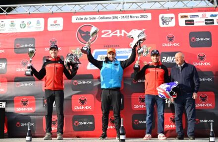 Podium finishes for Holcombe, Bernardini, and Morettini at the 2025 Assoluti d’Italia opener. Explore our gallery of Honda Racing RedMoto Enduro Team in action!