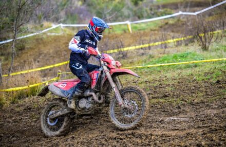 Podium finishes for Holcombe, Bernardini, and Morettini at the 2025 Assoluti d’Italia opener. Explore our gallery of Honda Racing RedMoto Enduro Team in action!