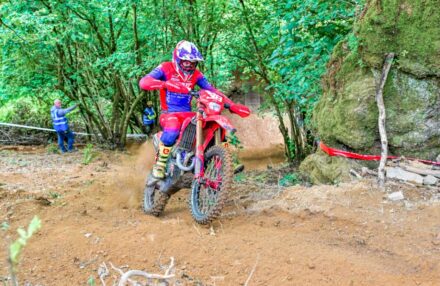 EnduroGP Wales 2025: Honda RedMoto Racing riders in action— Morettini, Bernardini, Blanjoue in action at the Welsh round. Watch the gallery