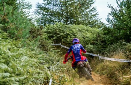EnduroGP Wales 2025: Honda RedMoto Racing riders in action— Morettini, Bernardini, Blanjoue in action at the Welsh round. Watch the gallery