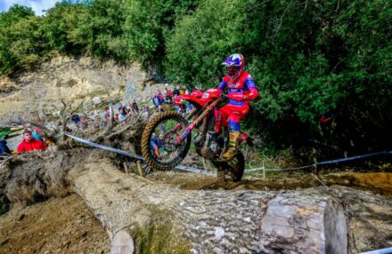 EnduroGP Wales 2025: Honda RedMoto Racing riders in action— Morettini, Bernardini, Blanjoue in action at the Welsh round. Watch the gallery